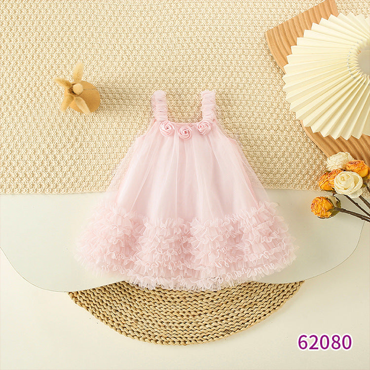 Children's Clothing Summer Straps Vest Princess Little Fairy Children's Dress