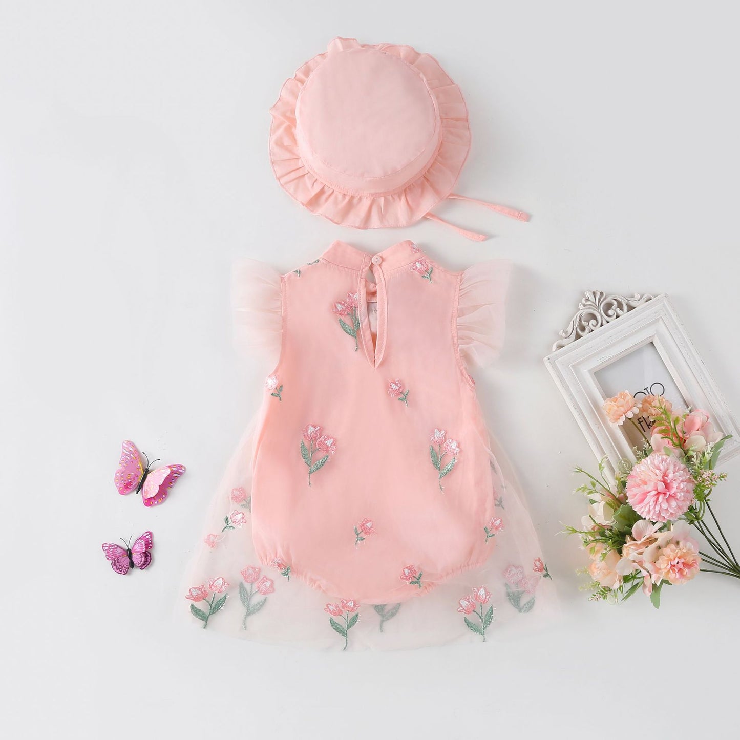 Clothes Chinese Style Jumpsuit Hundred Days Romper Children's Dress