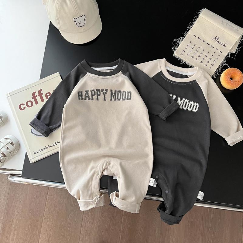 Raglan Sleeve Jumpsuit Autumn Born Clothes Rompers Outwear Jumpsuit, Climbing Suit