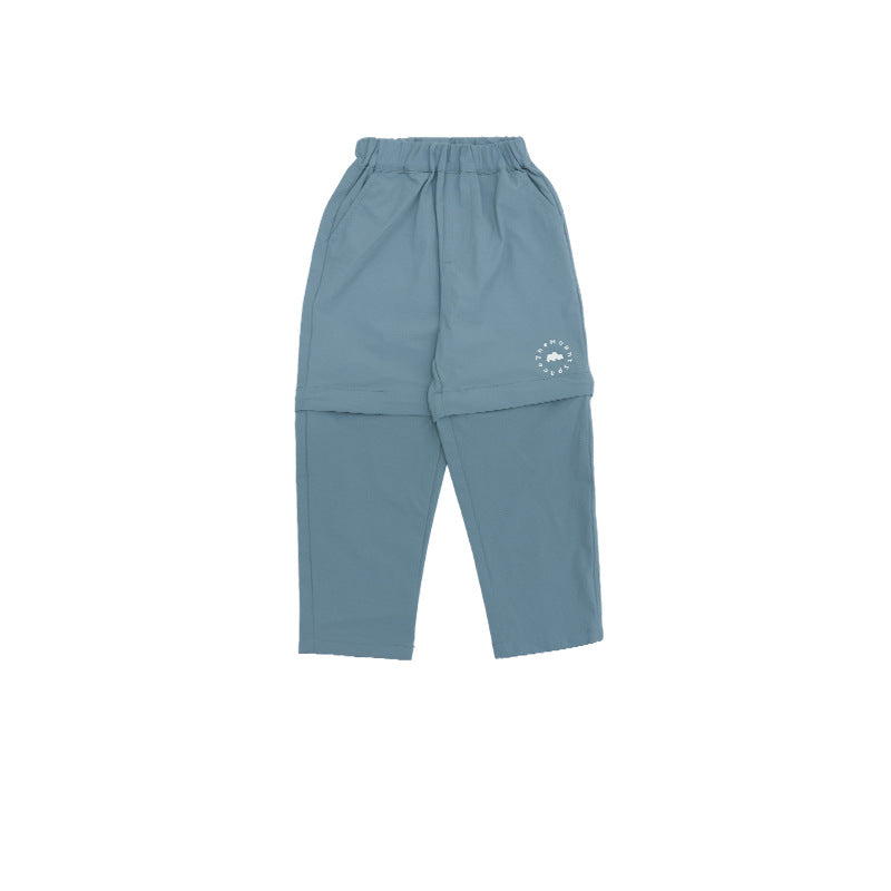 Children's Spring Outdoor Sports Windproof Trousers Middle Children's Pants