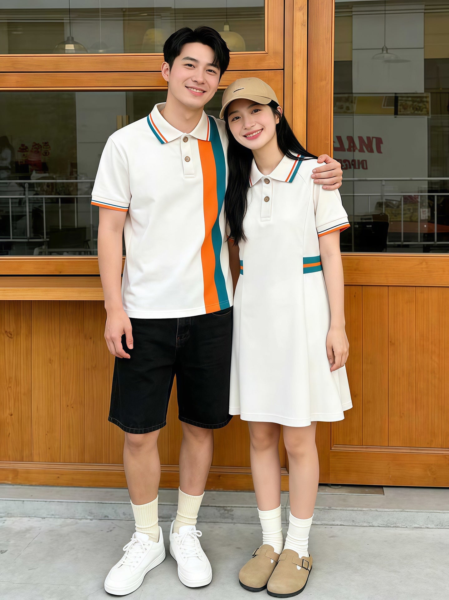 Special Dress Summer Western Style Shirt Short Parent-child Outfit