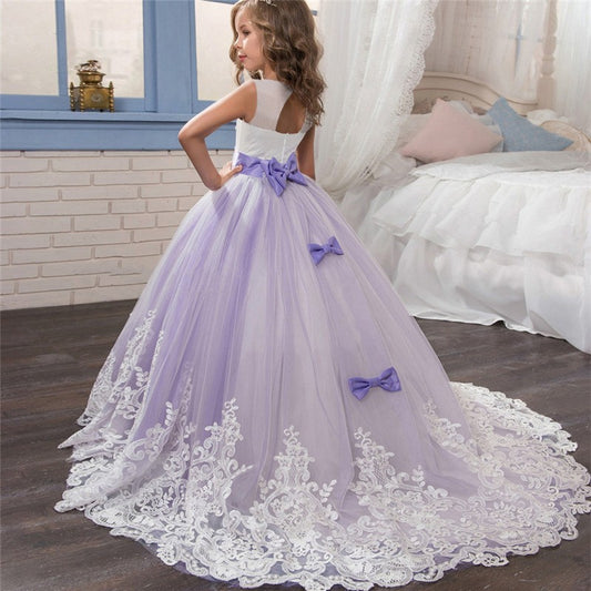 Children's Wedding Color Matching Umbrella Princess Flower Children's Dress