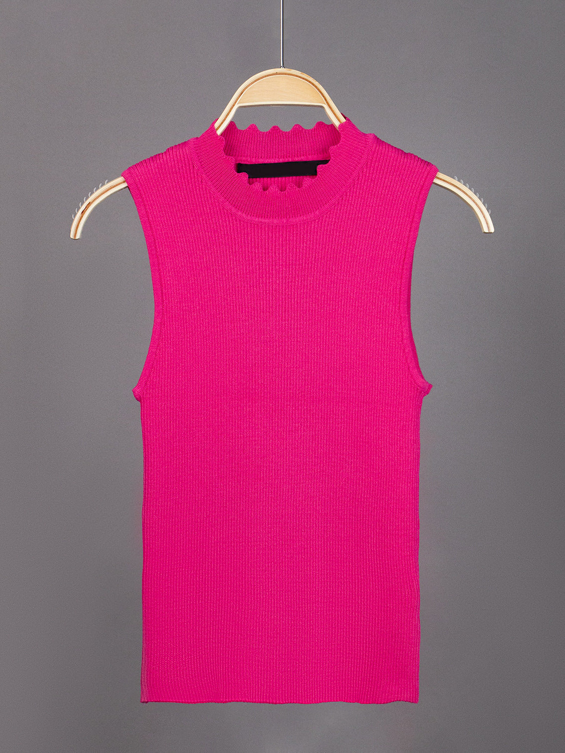 Women's Elegant Knitted Summer Floral Sleeveless Slim Sweaters