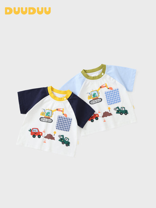 Women's & Men's Cool Top Summer Bottoming Shirt Soft Class Children's T-shirt
