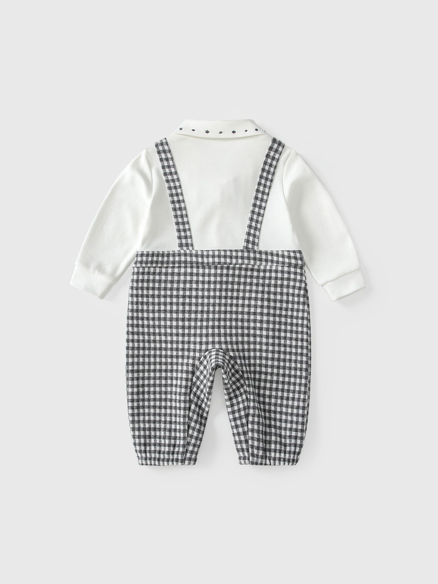 Clothing Boy Rompers Autumn Gentleman Fake Jumpsuit, Climbing Suit