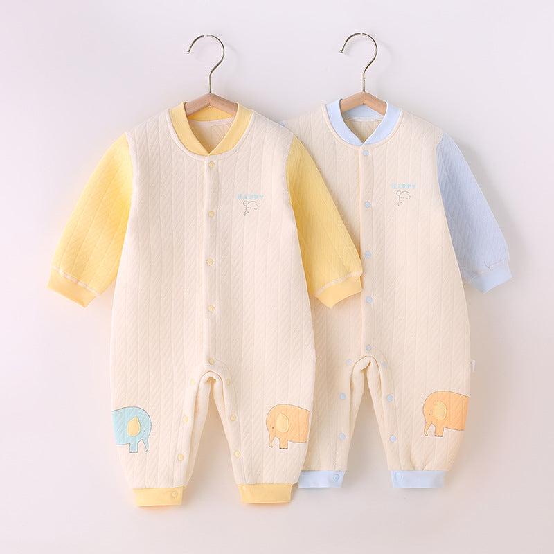 Pure Cotton Boneless Keep Rompers Pajamas Born Jumpsuit, Climbing Suit