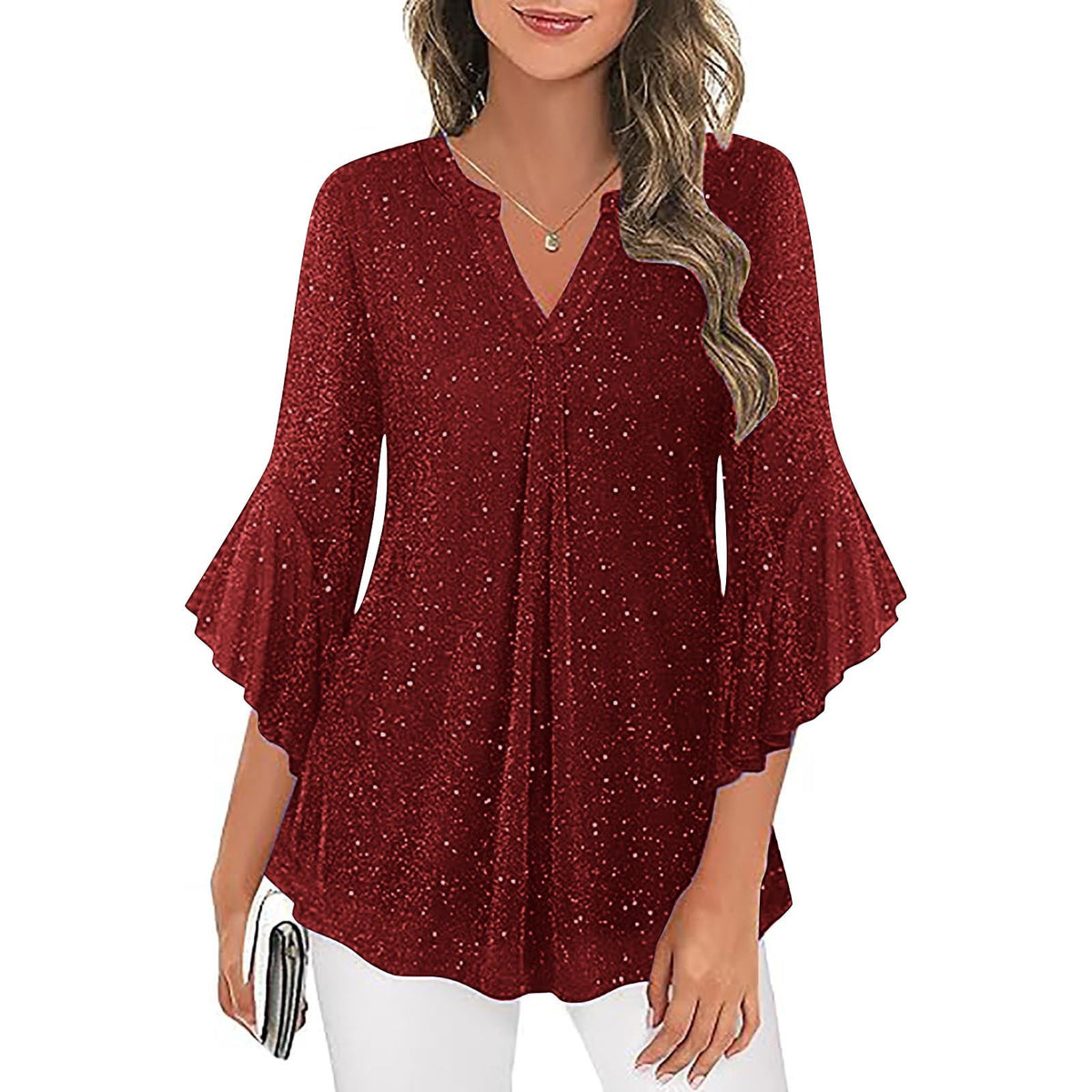 Women's Sier String Mesh Loose Summer Colors Tops