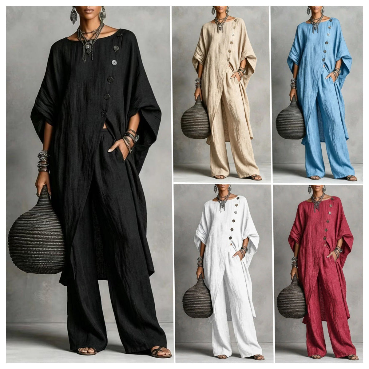 Comfortable Casual Women's Shirt Irregular Urban Fashion Casual Suit