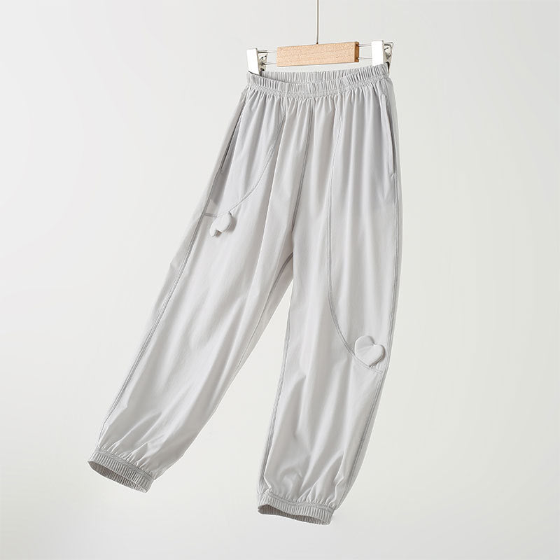 Children's Thin Sports Casual Outer Wear Middle Children's Pants