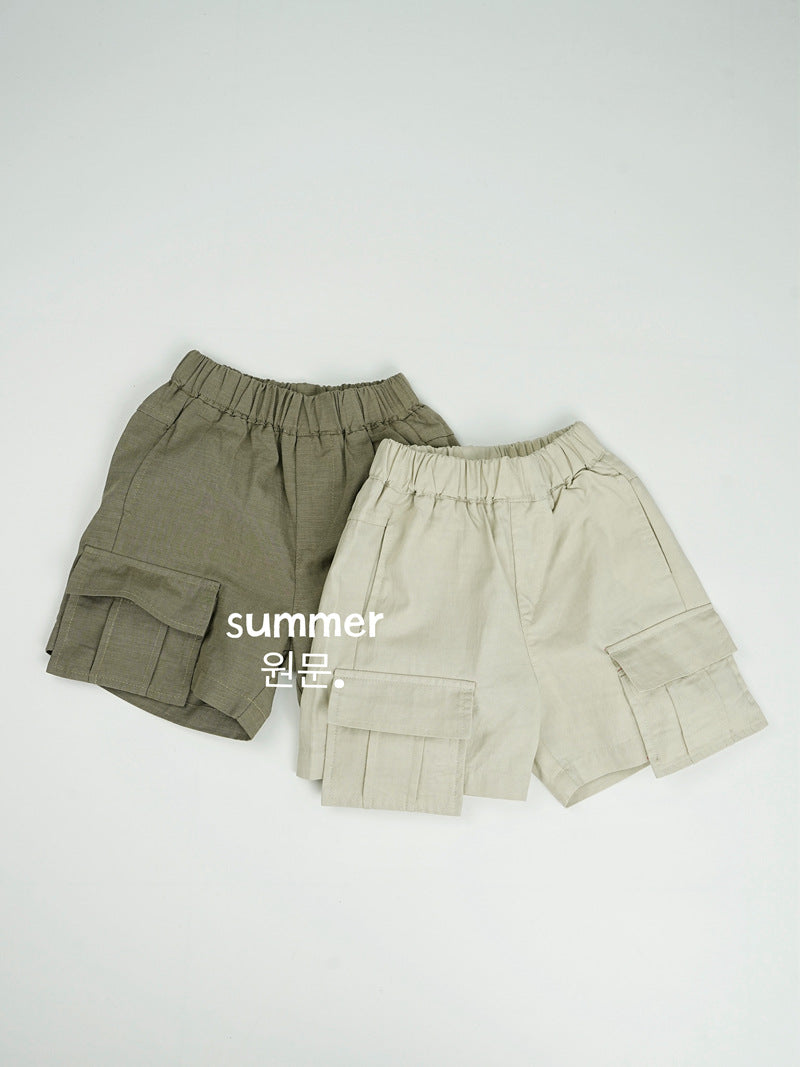 Children's Shorts Summer Boys Cotton Linen Thin Children's Pants