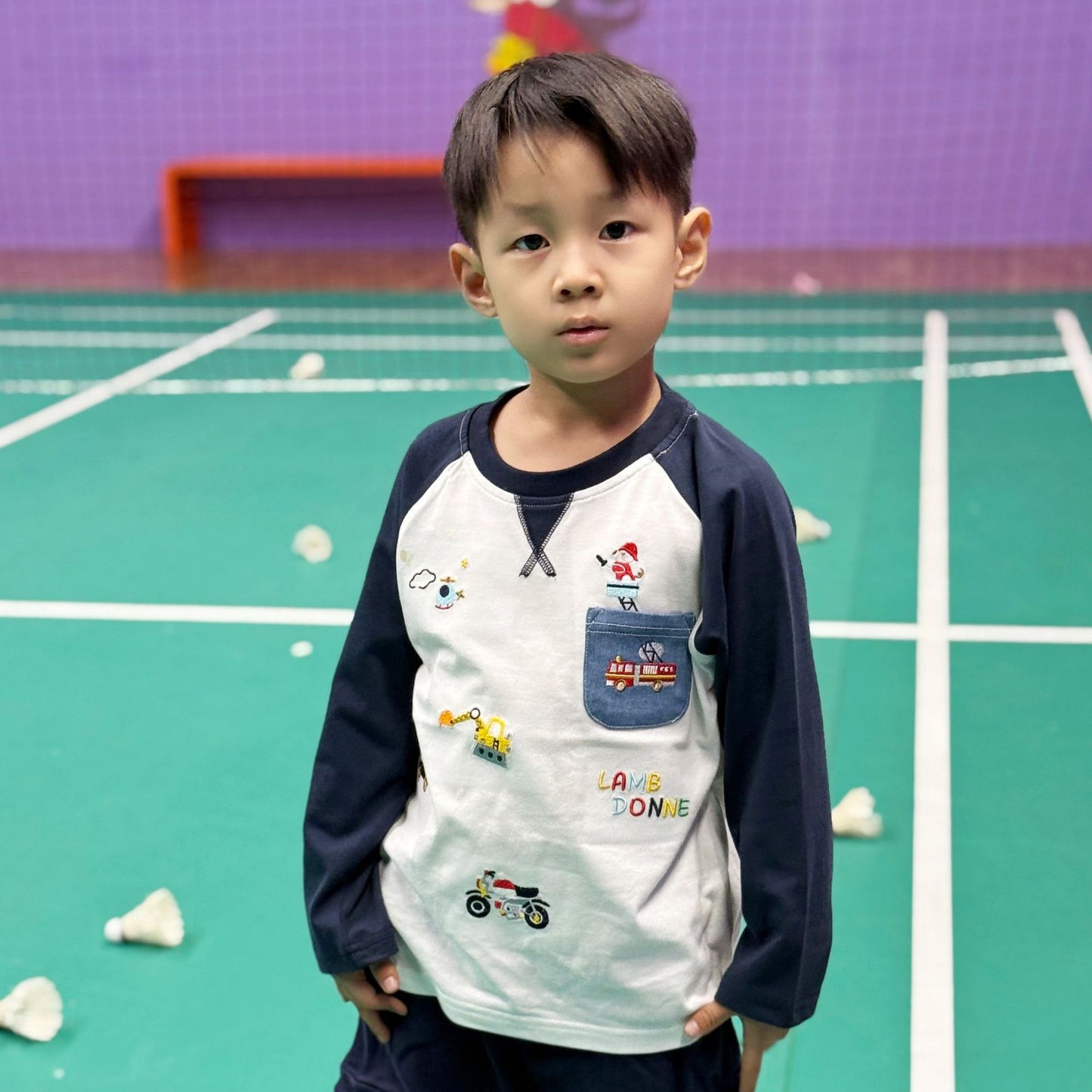 Men's & Children's Strict Selection Bottoming Shirt Autumn Long Sleeve Boys Children's T-shirt