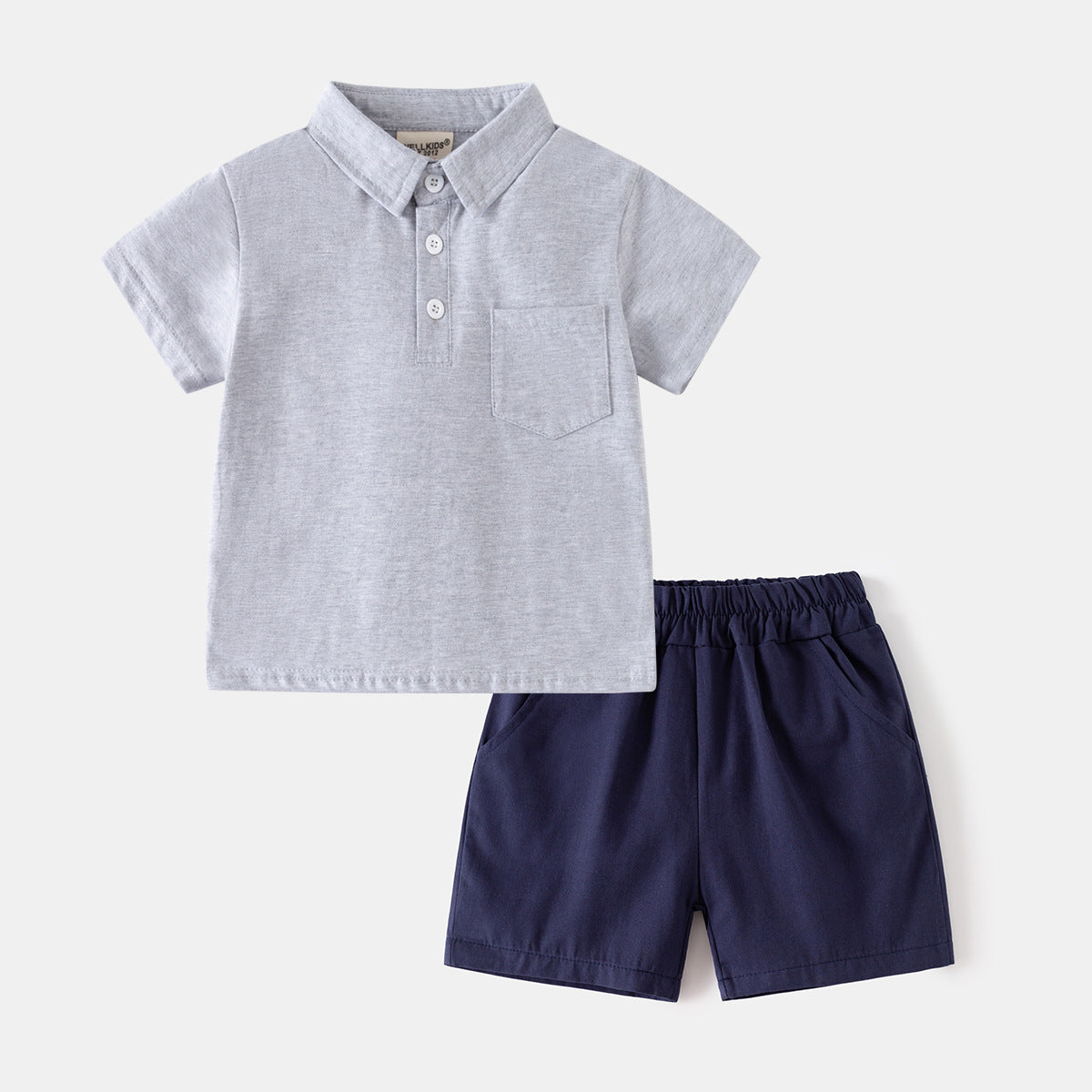 Children's Summer Short Sleeve Shorts Two-piece Clothing Children's Suit