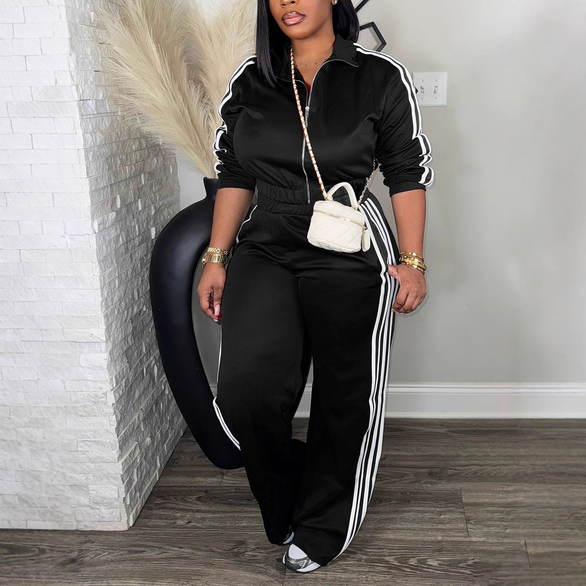 Comfortable Charming Classy Women's Personality Two-piece Fashion Casual Suit