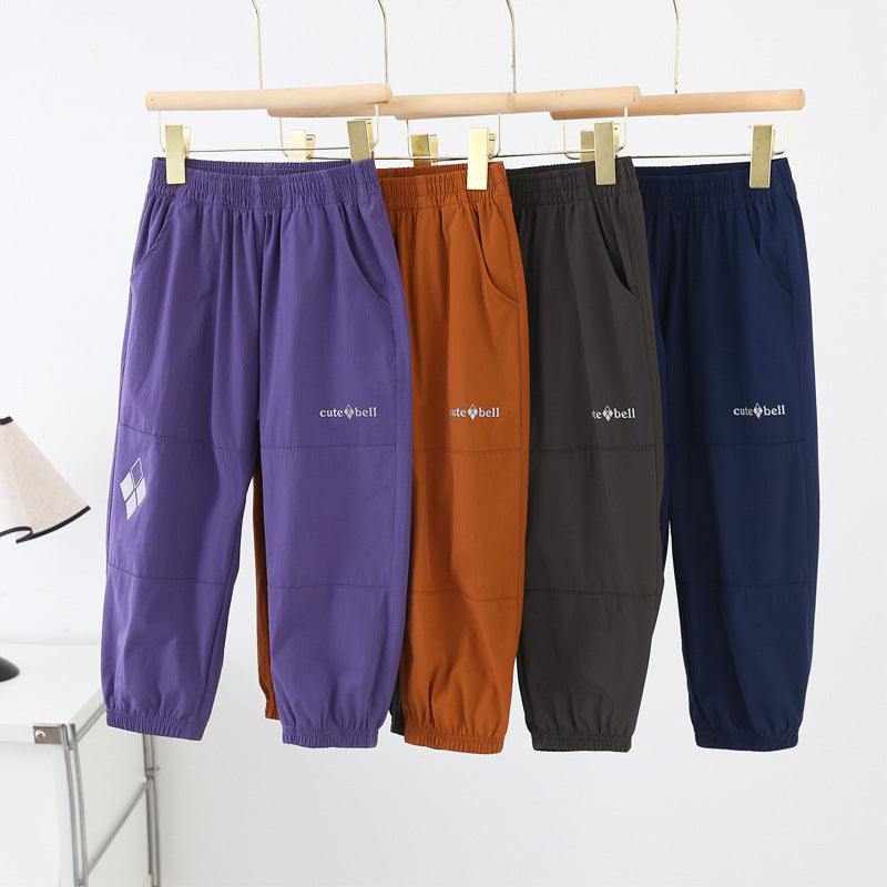 Boys Anti Mosquito Casual Sports Overalls Children's Pants