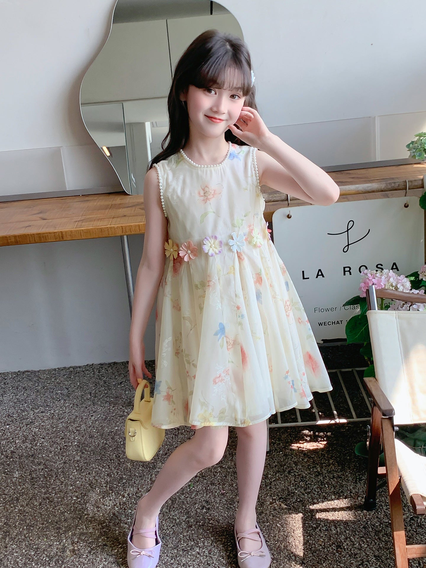 Children's Summer Western Style Fashion Thin Princess Children's Dress
