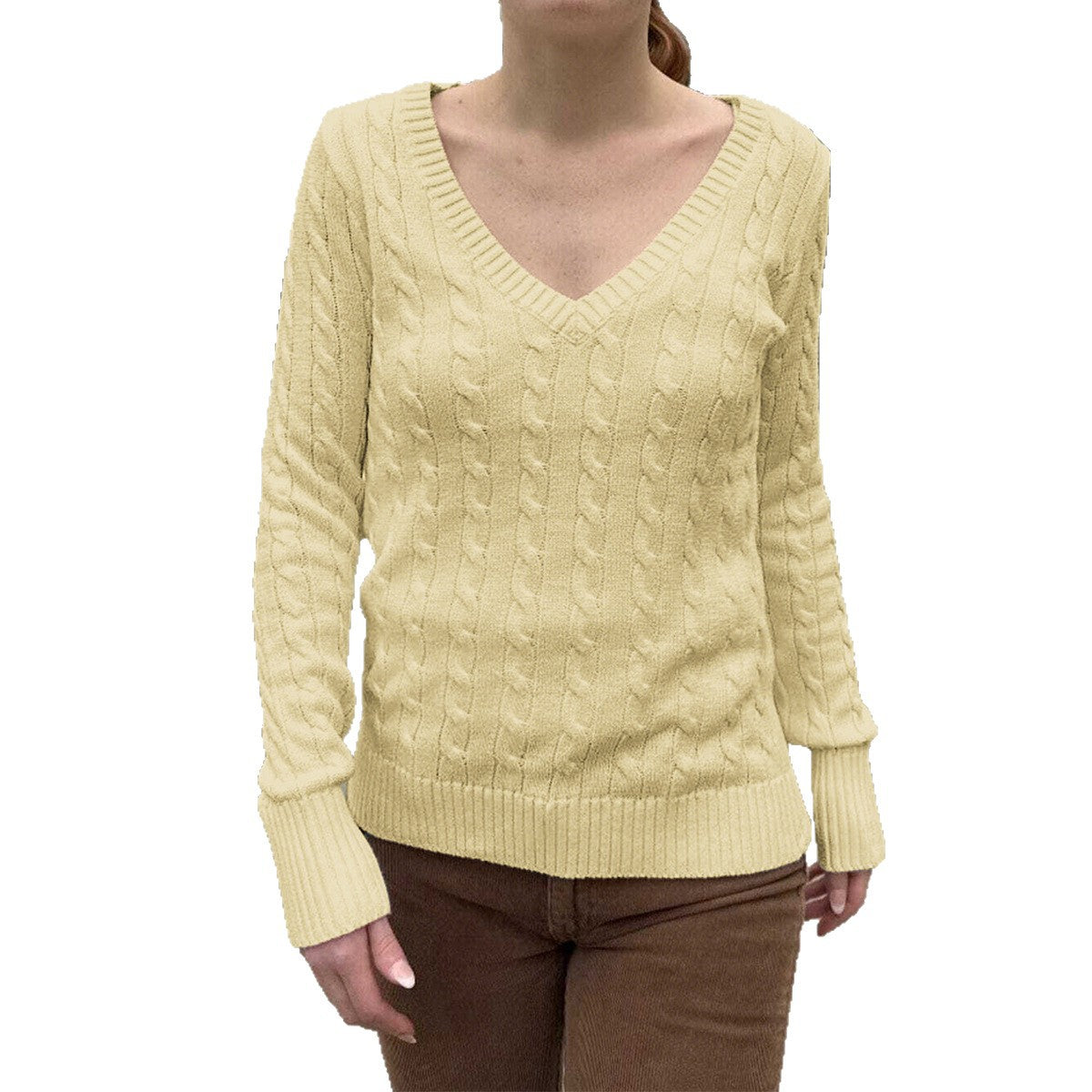 Women's Casual Minimalist Long Sleeve Lining Woolen Small Vest/suspenders/tube Top