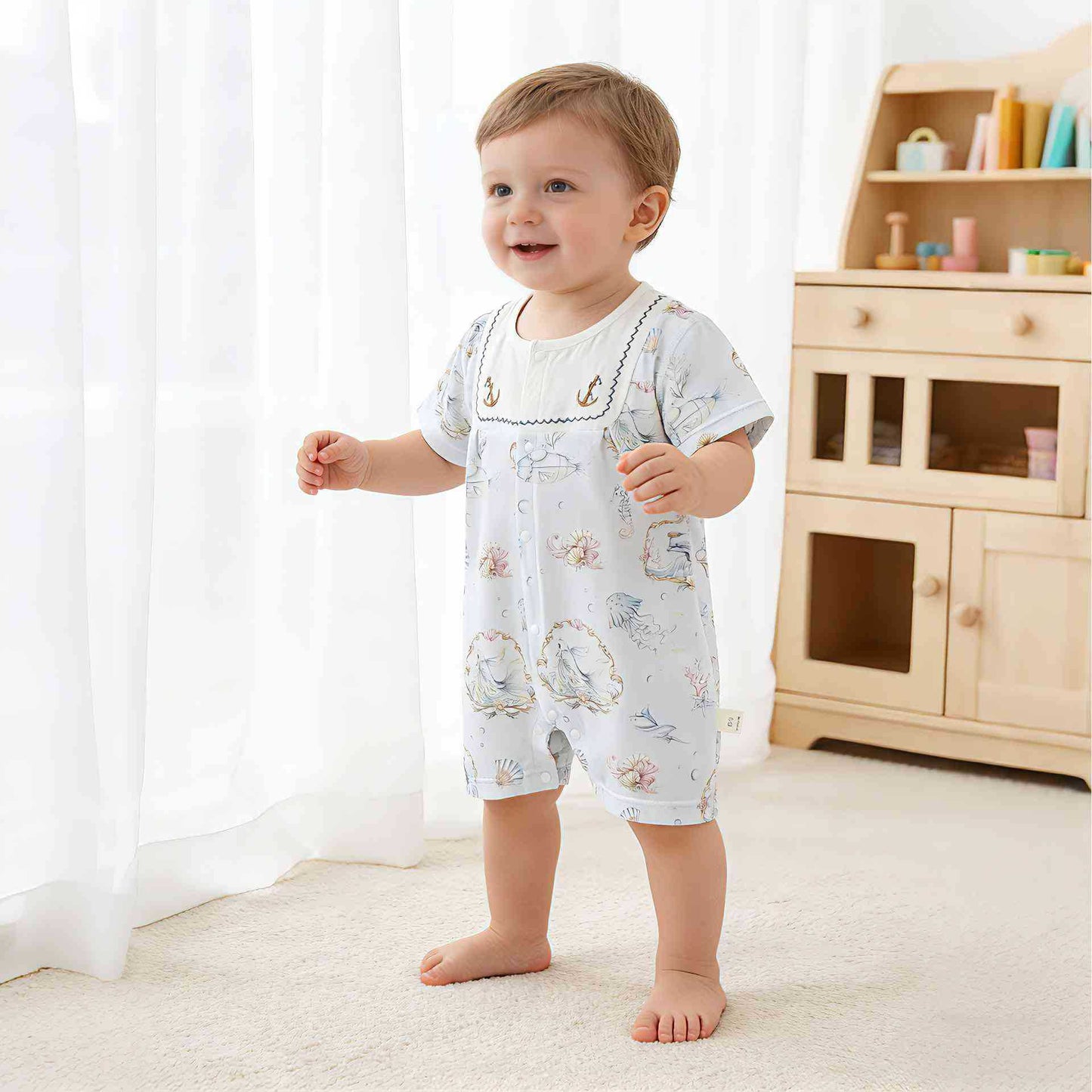 Jumpsuit Class Summer Refreshing Boneless Breathable Born Sweat Short Sleeve Jumpsuit, Climbing Suit