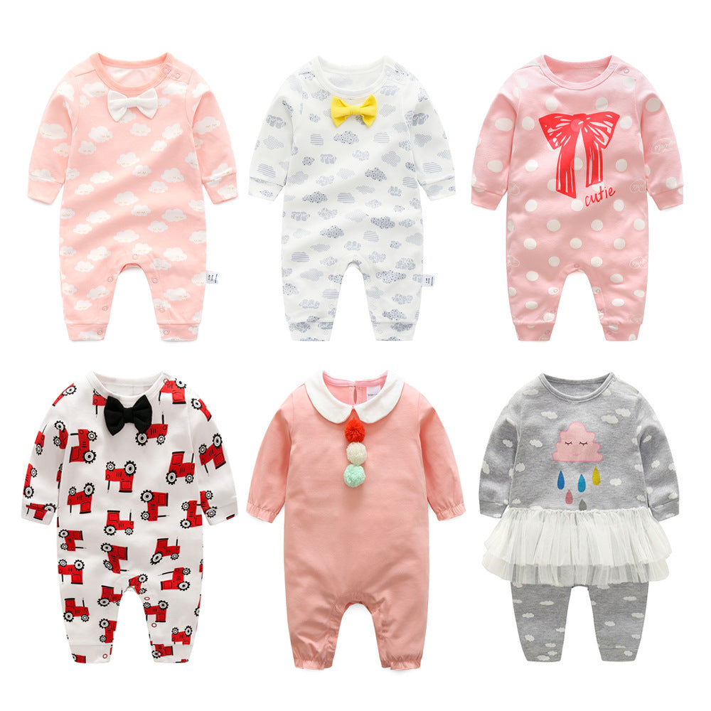 Children's Born Clothes Fashionable Clothing Super Cute Jumpsuit, Climbing Suit