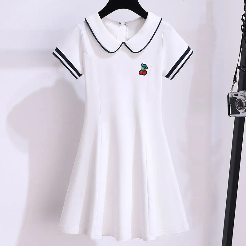 Children's Thin Sweet Western Princess Doll Collar Children's Dress
