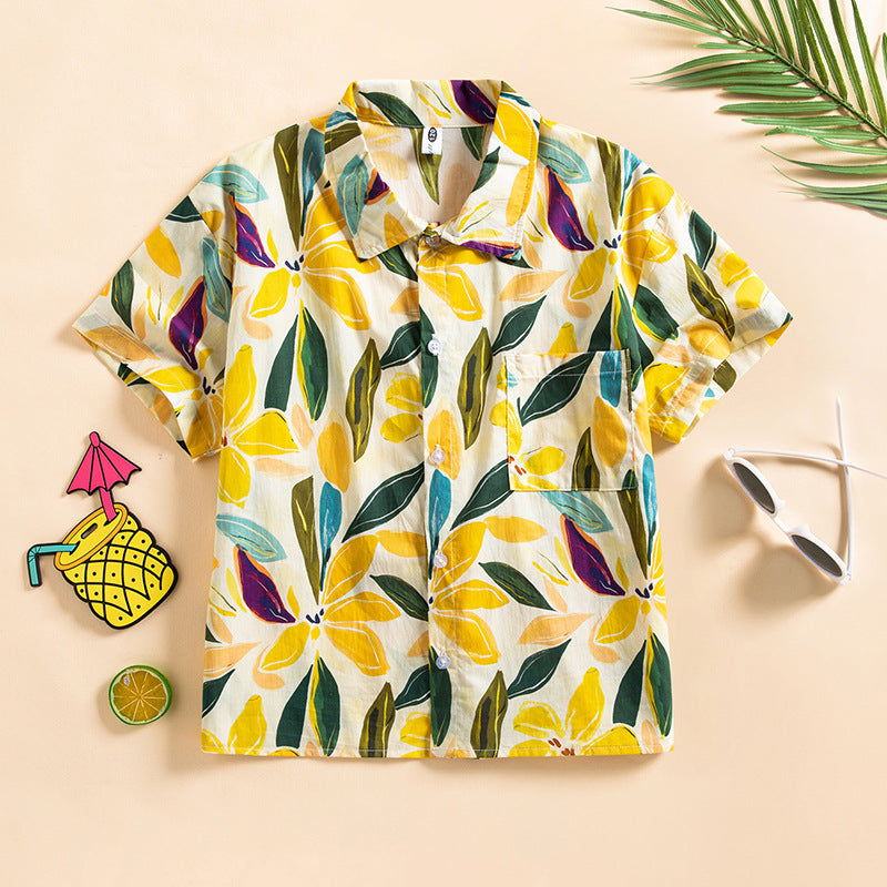 Suit Family Of Three Summer Clothes High-grade Sense Parent-child Outfit