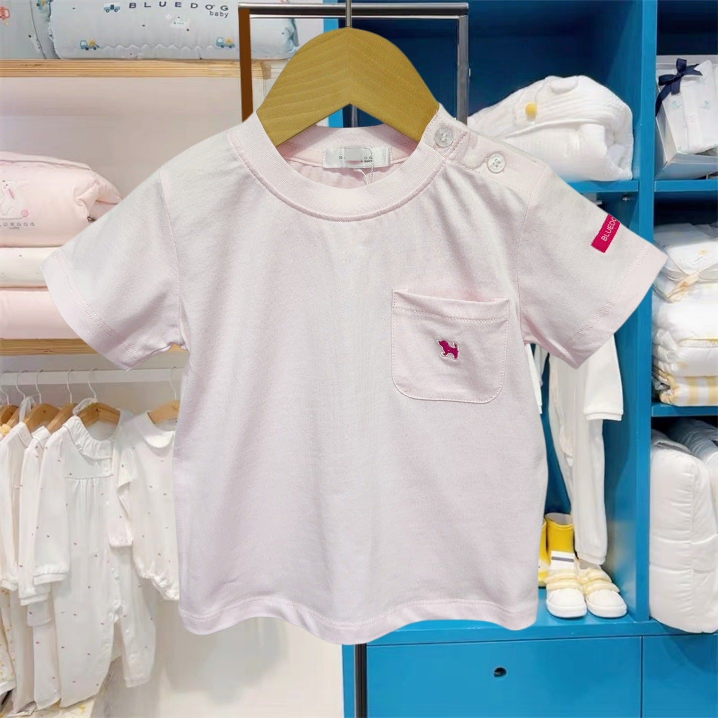 Children's Korean Style Clothing Summer Cotton Short-sleeved Undershirt Children's T-shirt