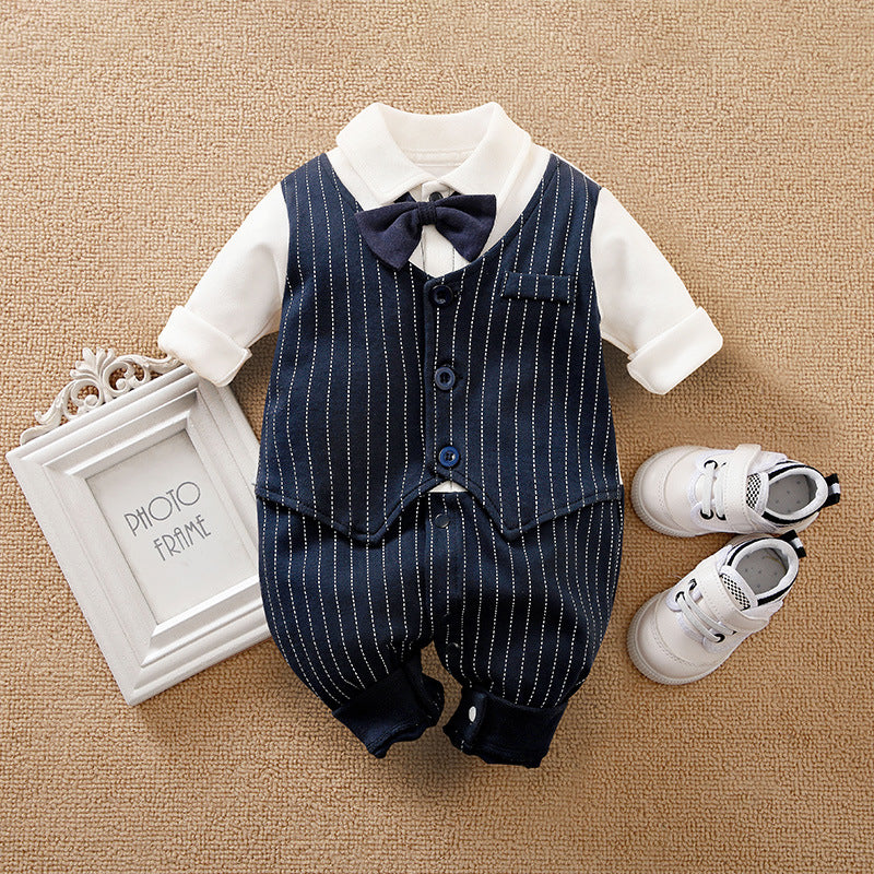Jumpsuit Red Born Rompers Handsome Autumn Jumpsuit, Climbing Suit