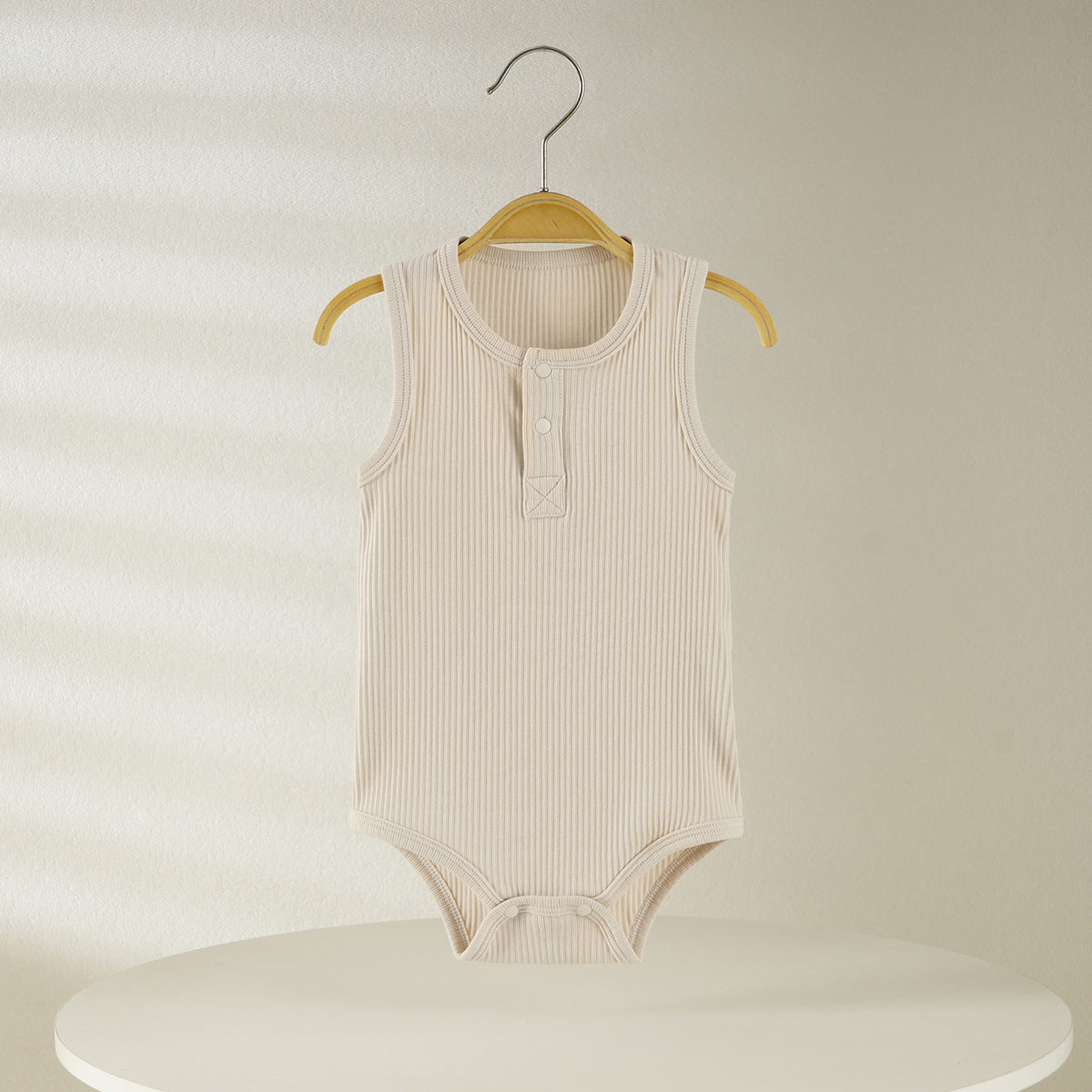 Summer Modal Cotton Vest Born Clothes Jumpsuit, Climbing Suit
