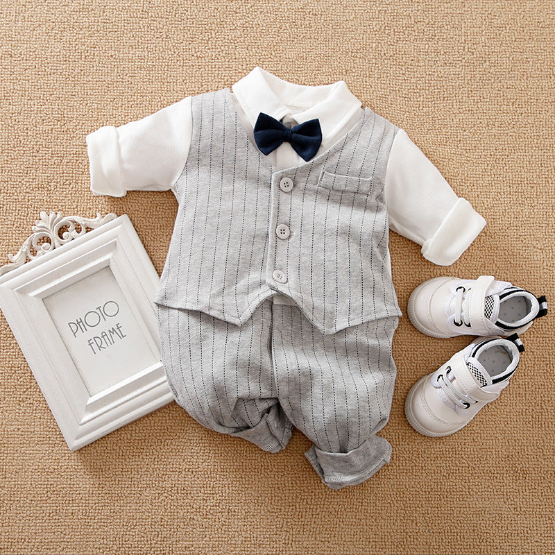 Jumpsuit Red Born Rompers Handsome Autumn Jumpsuit, Climbing Suit