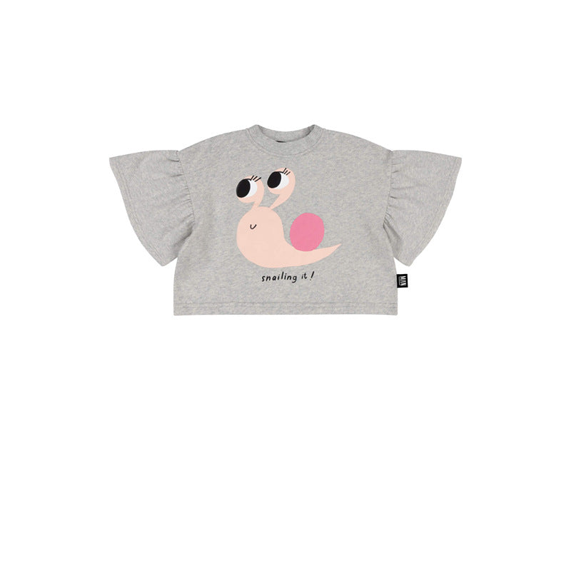 Boys Fashion Printing Cotton Trendy Cool Children's Suit