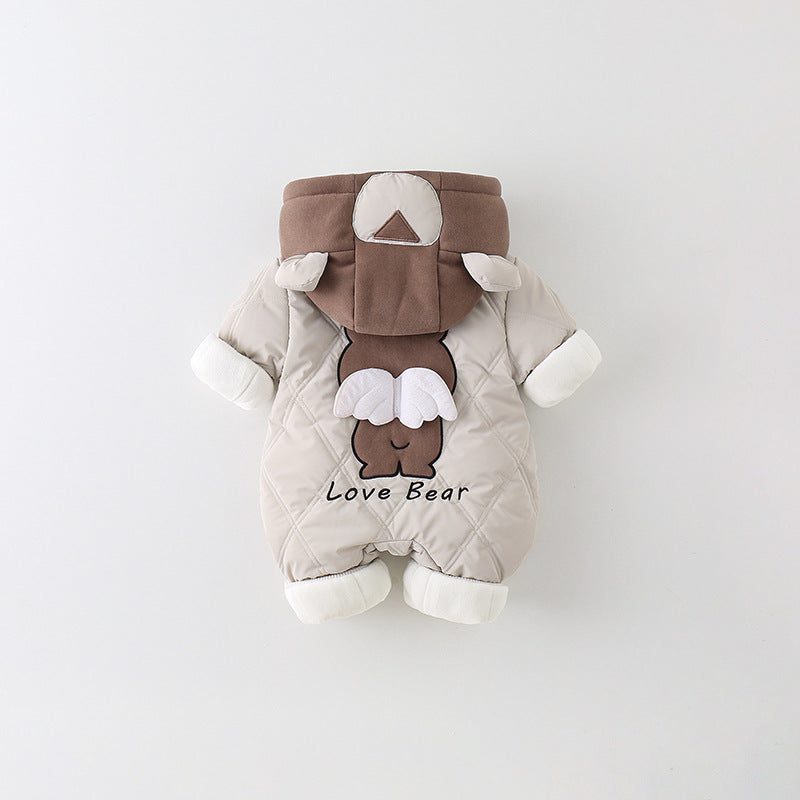 Born Infant Clothes Cute One-piece For Boys First Month Old Jumpsuit, Climbing Suit
