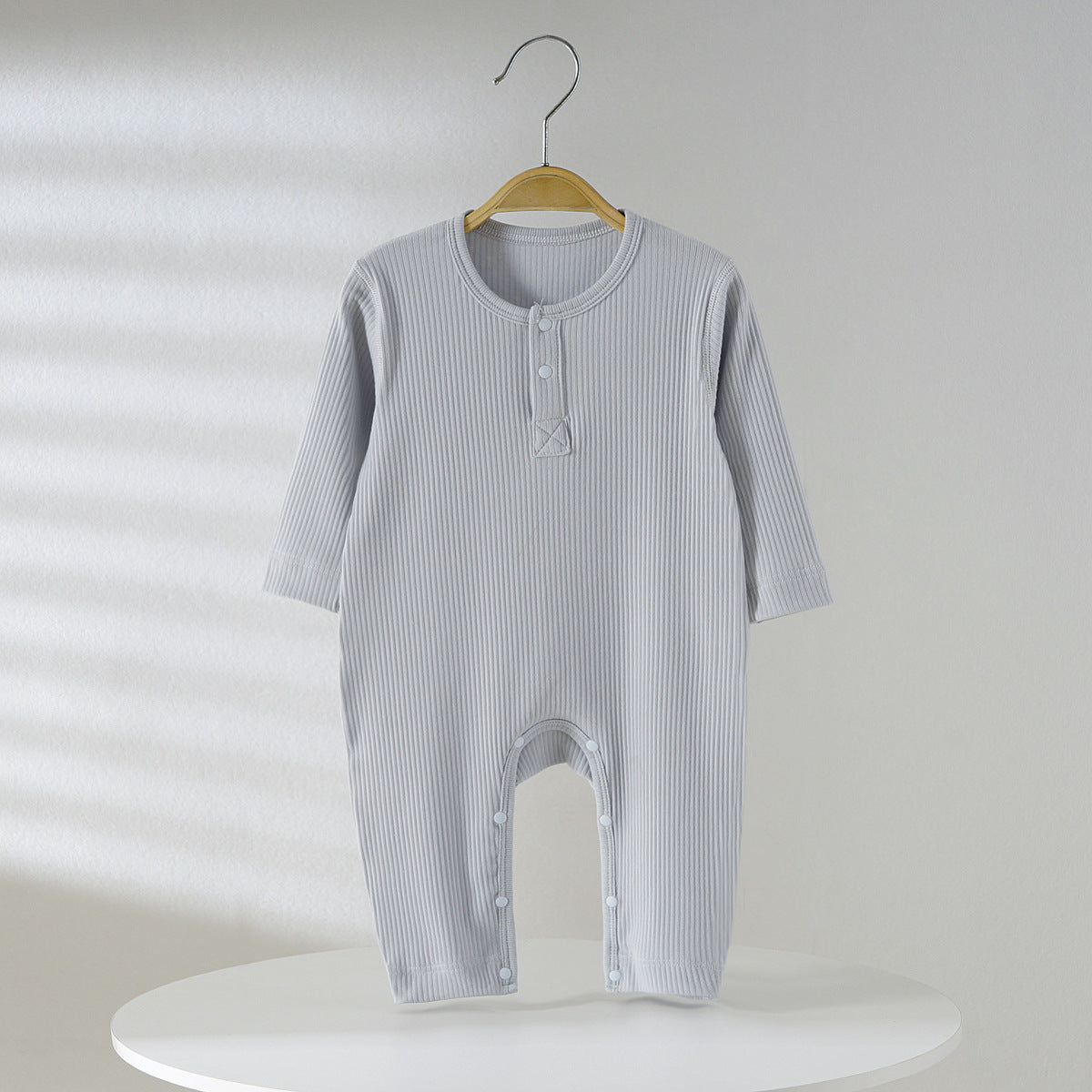 Sunken Stripe Pullover Long Sleeve Jumpsuit Clothes For Jumpsuit, Climbing Suit