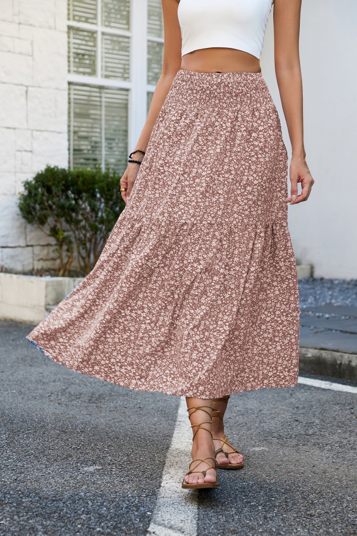 Dress Slim Fit Slimming Pleated High Skirts