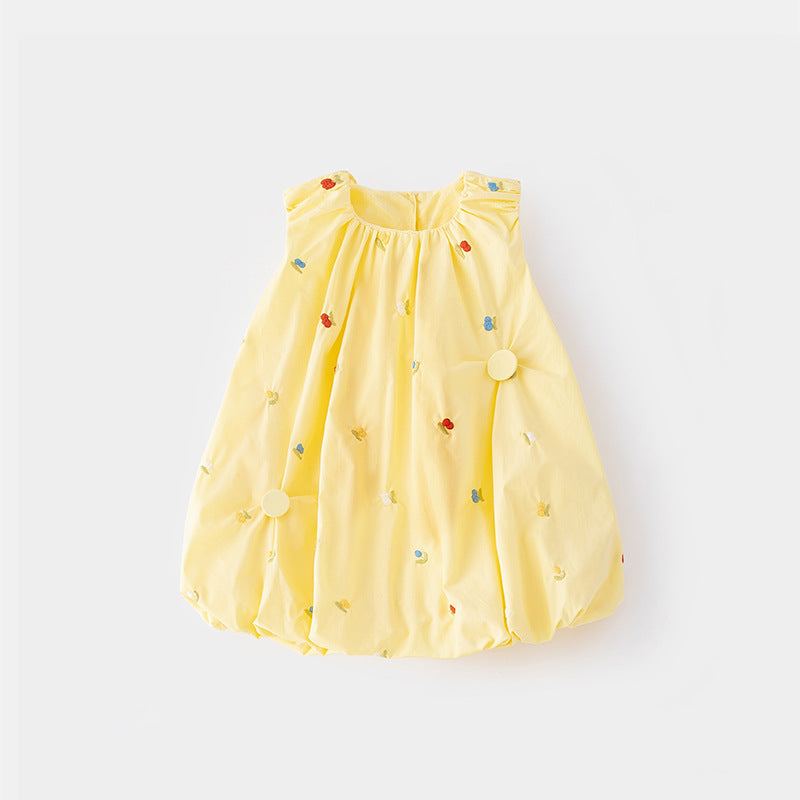 Stylish Summer Princess Little Bud Skirt Children's Dress