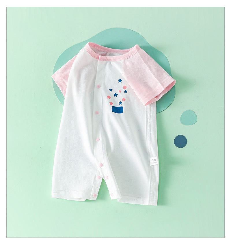 Jumpsuit Summer Boneless Rompers Split Breathable Air Conditioning Clothes Born Jumpsuit, Climbing Suit