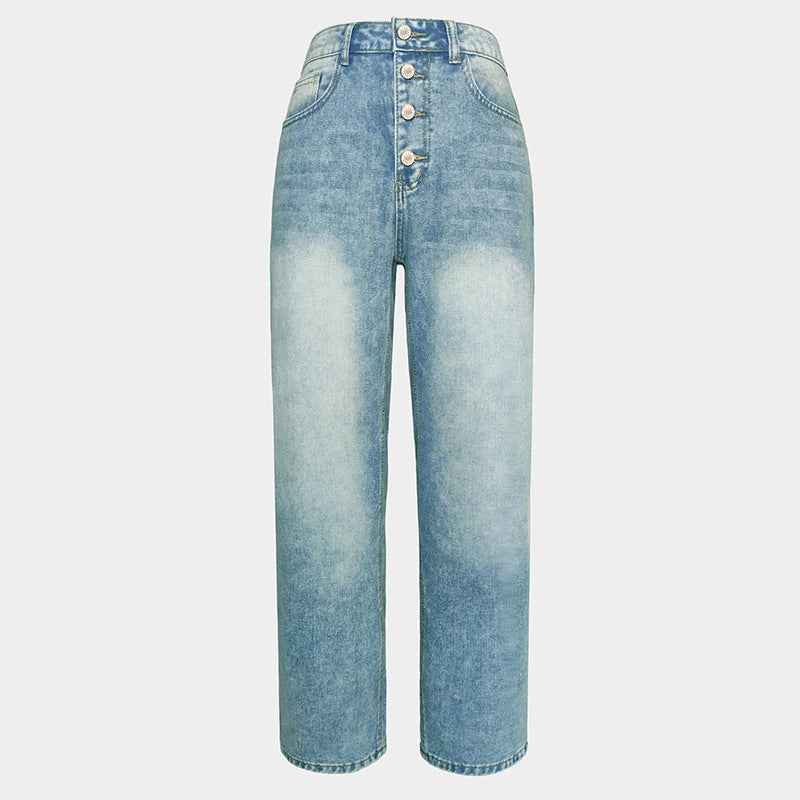 Women's Loose Leisure Simple Thin Half-length Pants