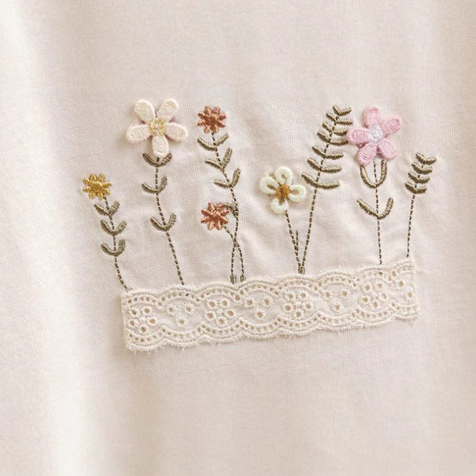 Children's Clothing Korean Style Casual Cotton Top Loose Thin Fashionable Children's T-shirt