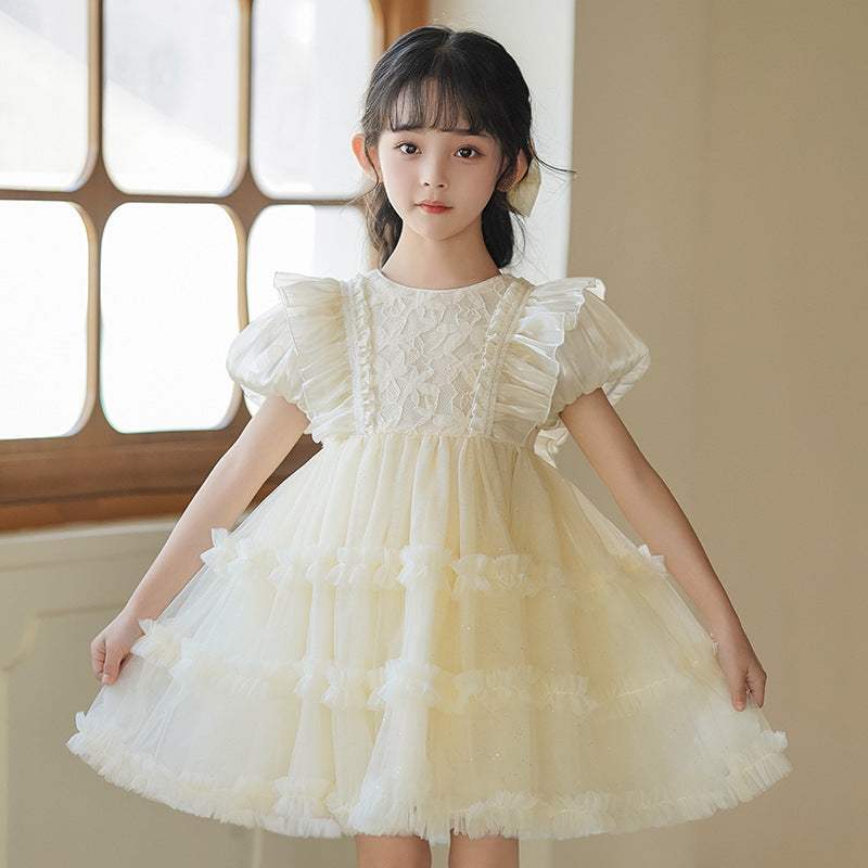Summer Birthday Formal Western Style Lolita Children's Dress