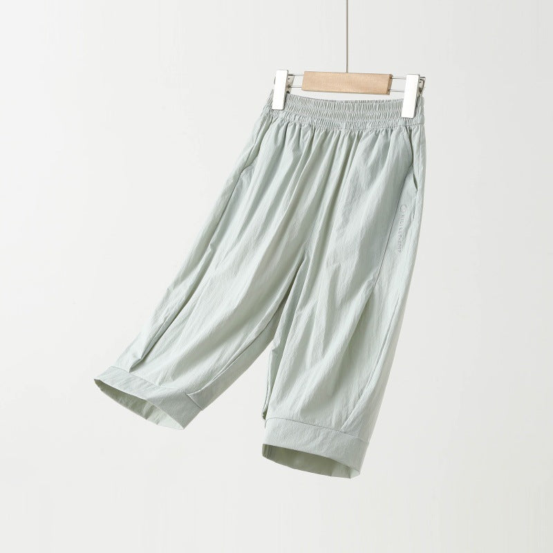 Children's Shorts Teens Casual Thin Cropped Summer Cool Children's Pants