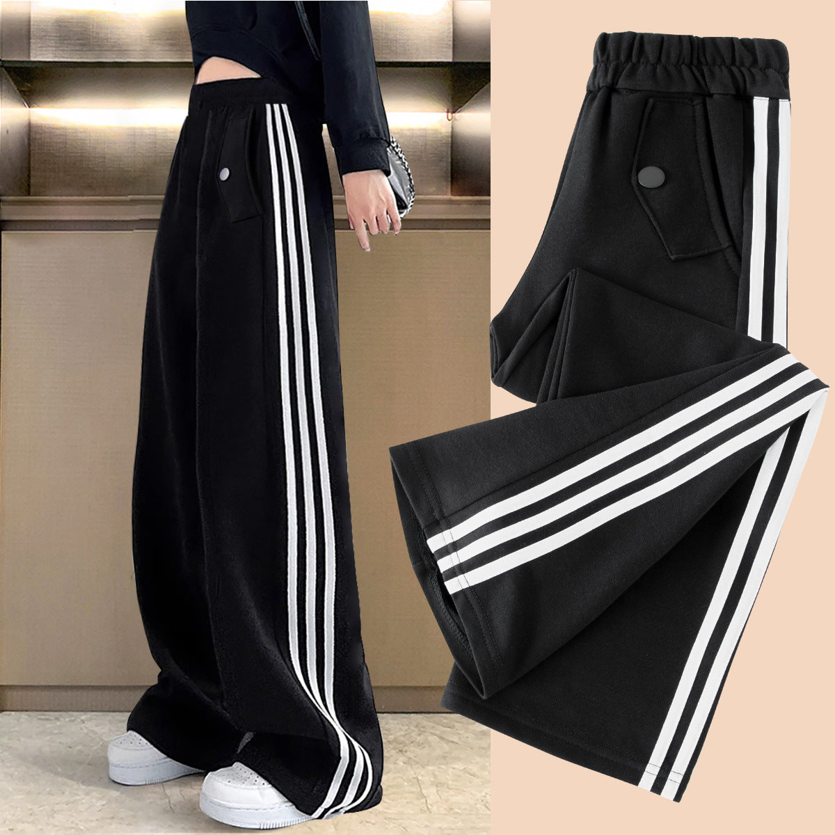 Autumn Big American Sports Casual Clothing Children's Pants
