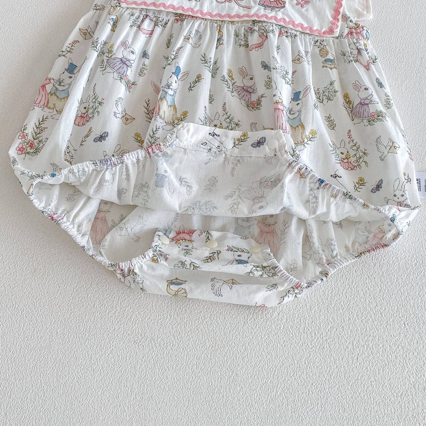 Clothes Korean Style Jumpsuit Pastoral Bunny Romper Jumpsuit, Climbing Suit
