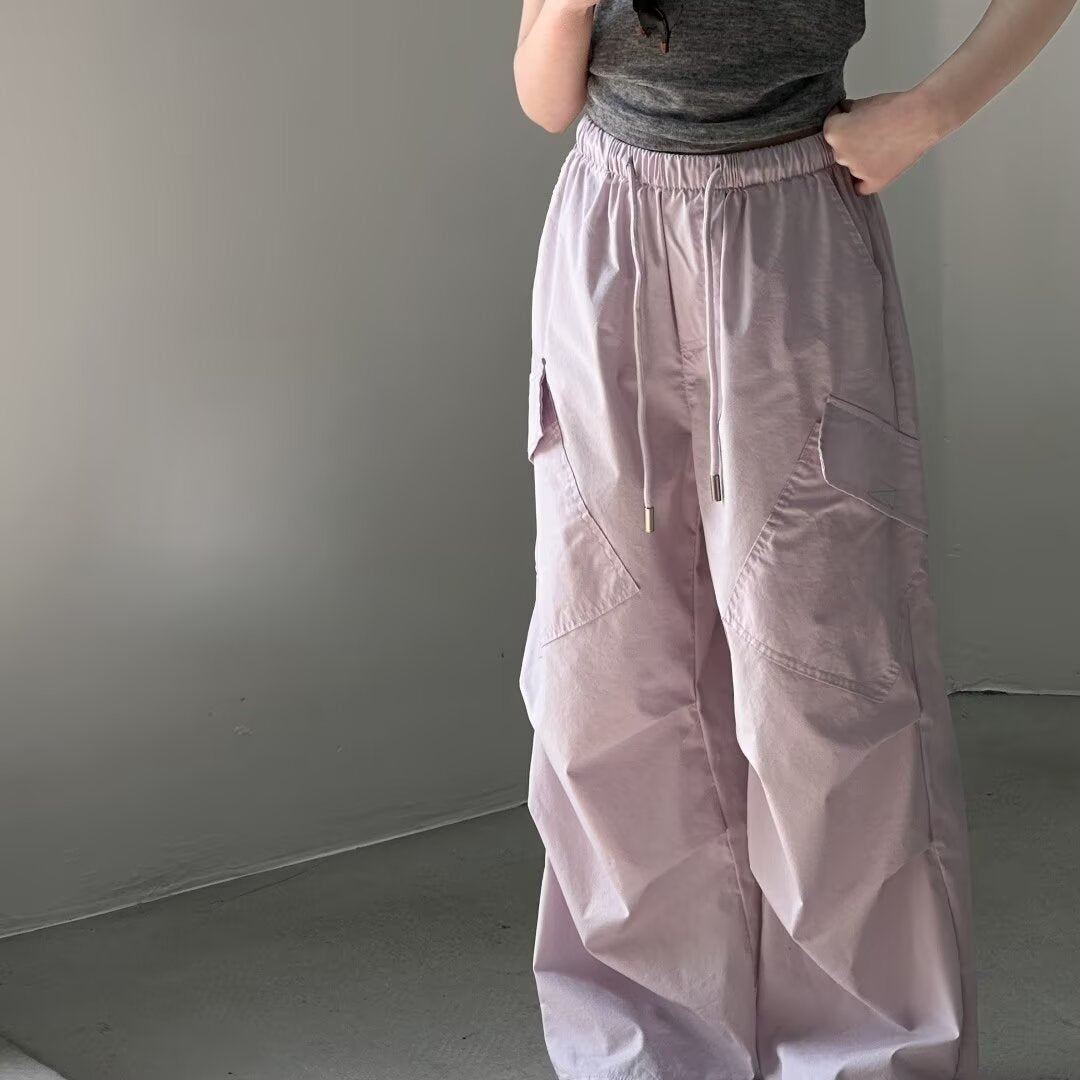 Thin Overalls Big Junior High School Youth Clothes Children's Pants