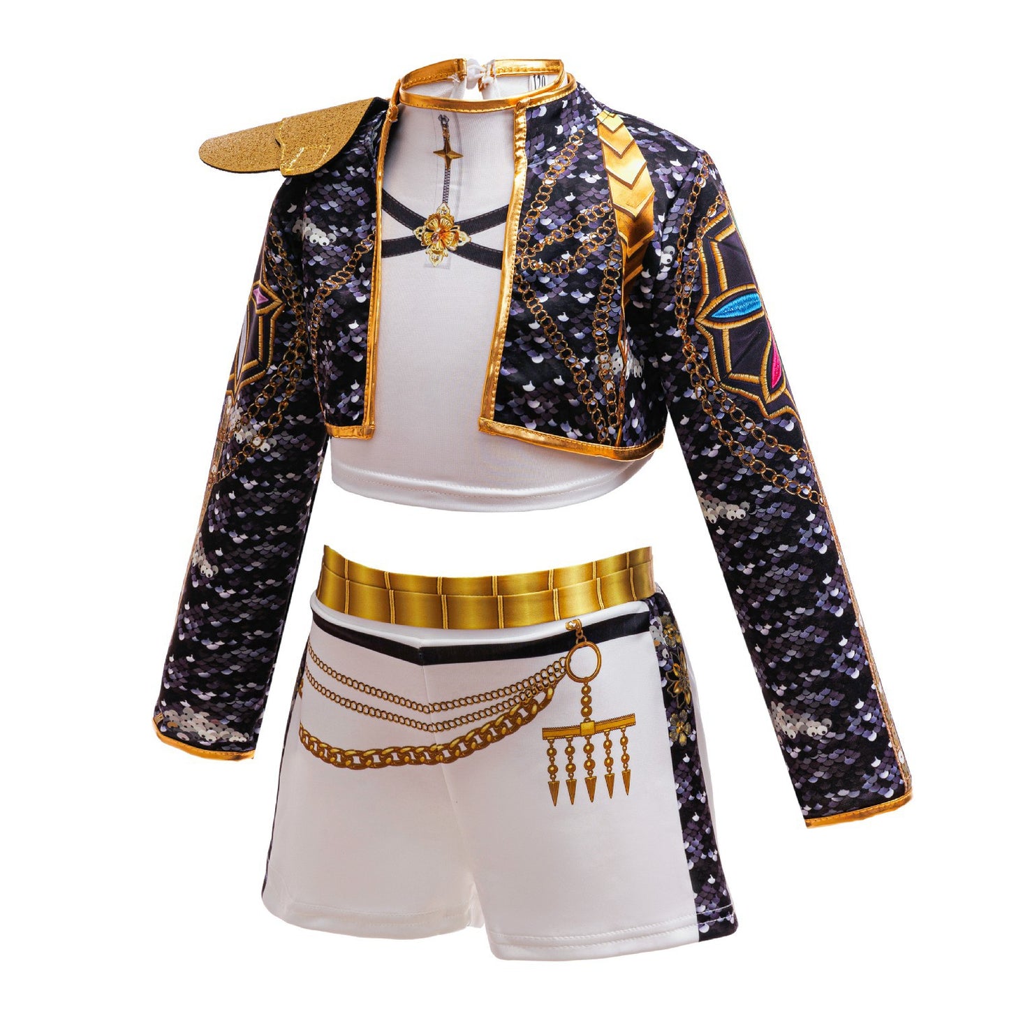 Hunter Group Clothes Korean Star Rumi Costume Children's Dress