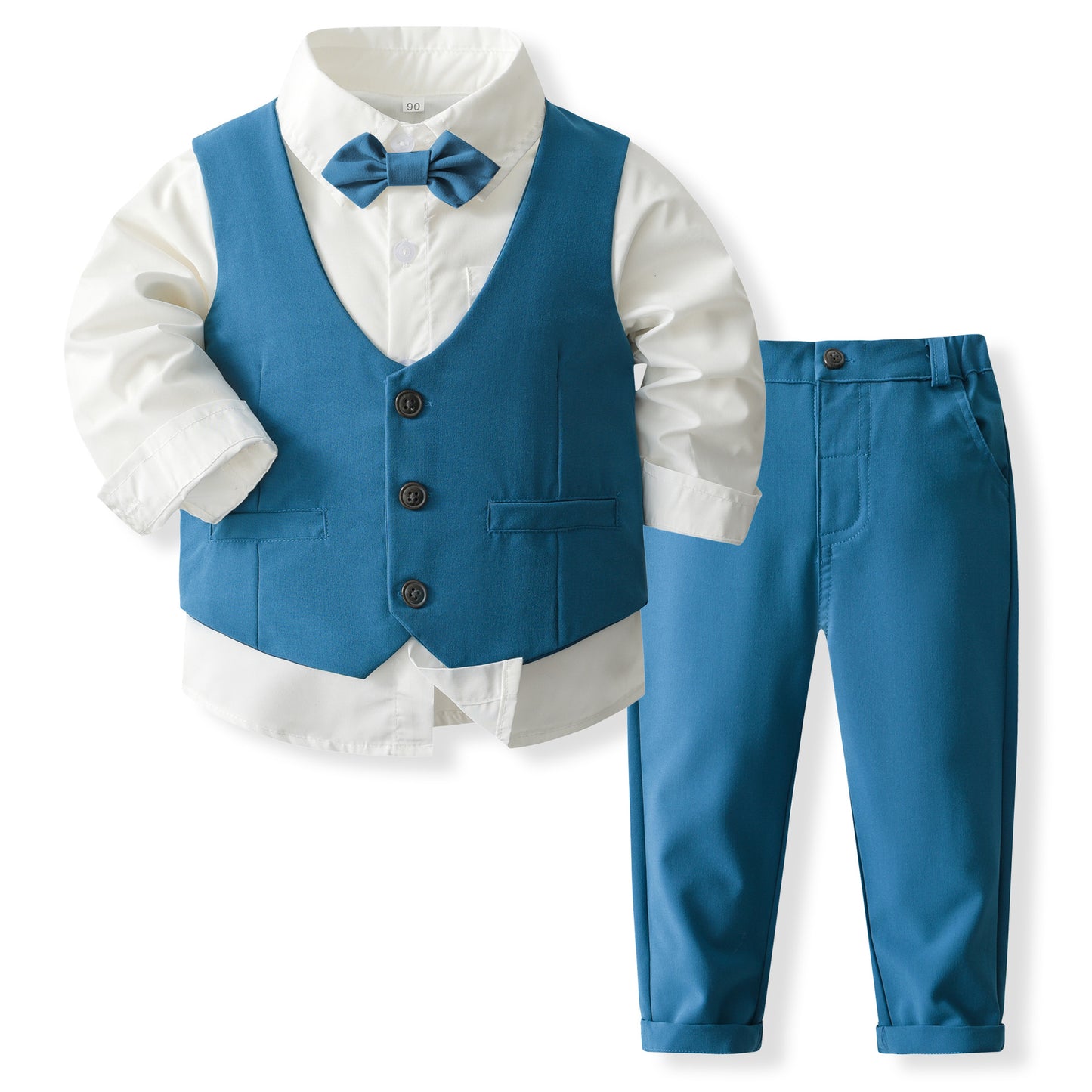 Children's Boy's Clothing Shirt Vest Pants Clothes Children's Suit