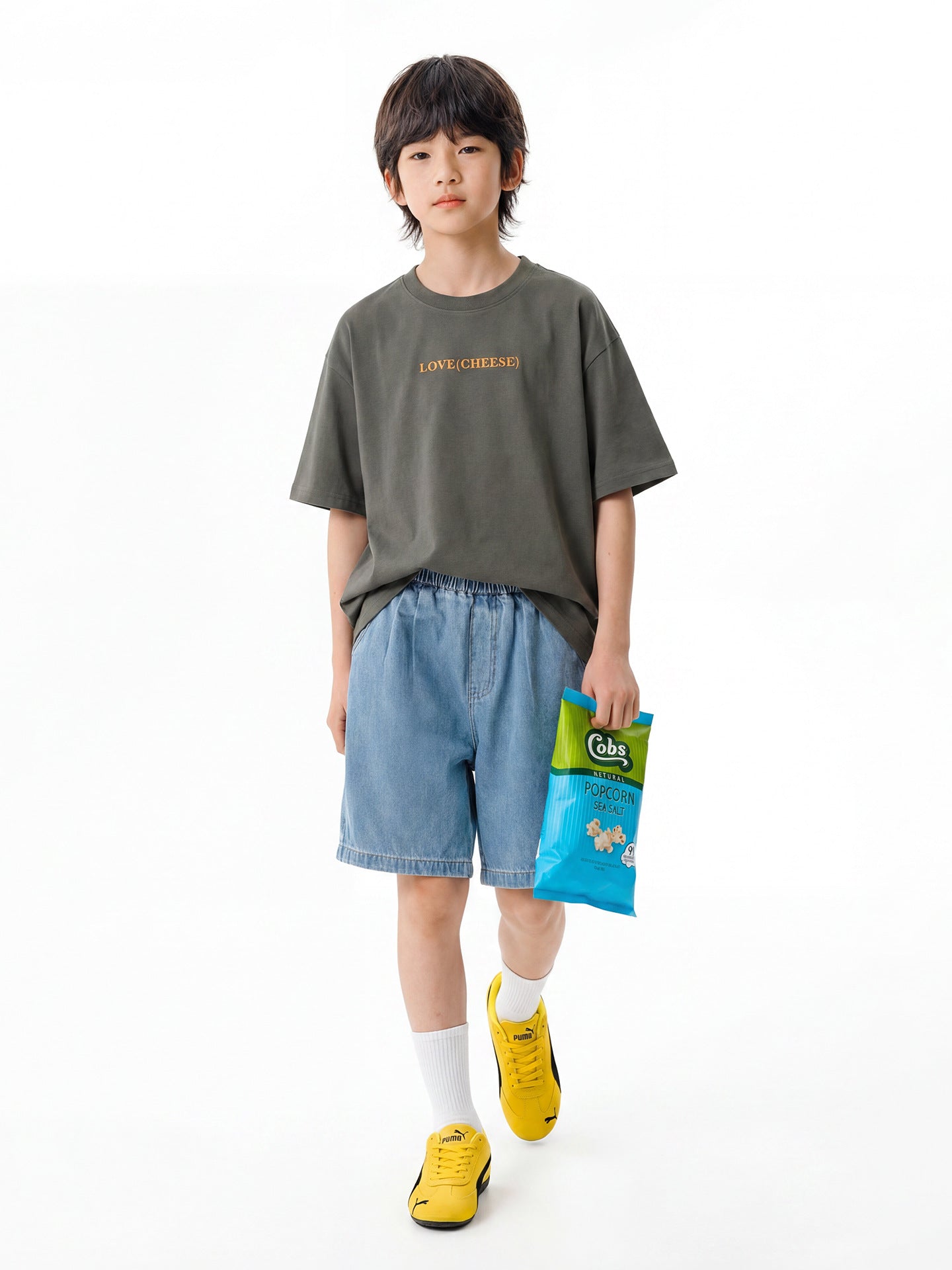 Children's Clothing Summer Beauty Style Fun Boys Cool Feeling Clothes Children's T-shirt