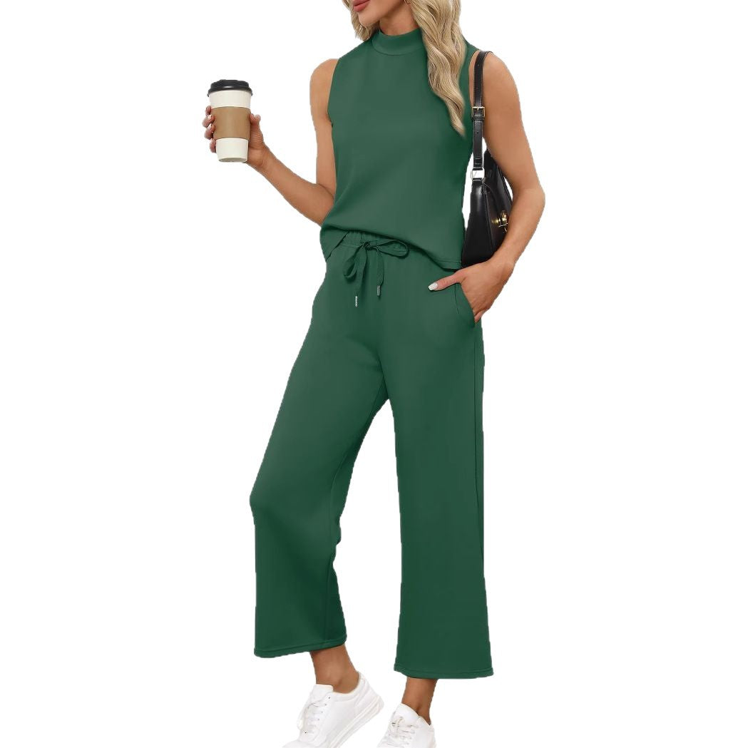 Women's Cropped Wide Leg Summer For Tops