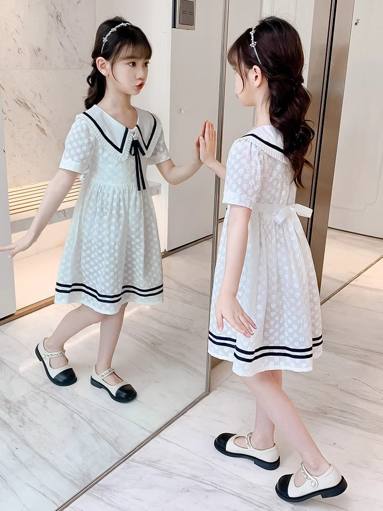 Children's Summer Clothing Western Style Teens Princess Children's Dress