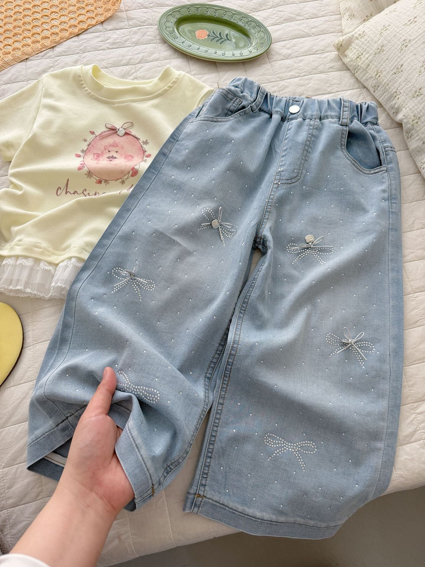 Children's Summer Thin Trousers Clothing Korean Fashion Children's Pants