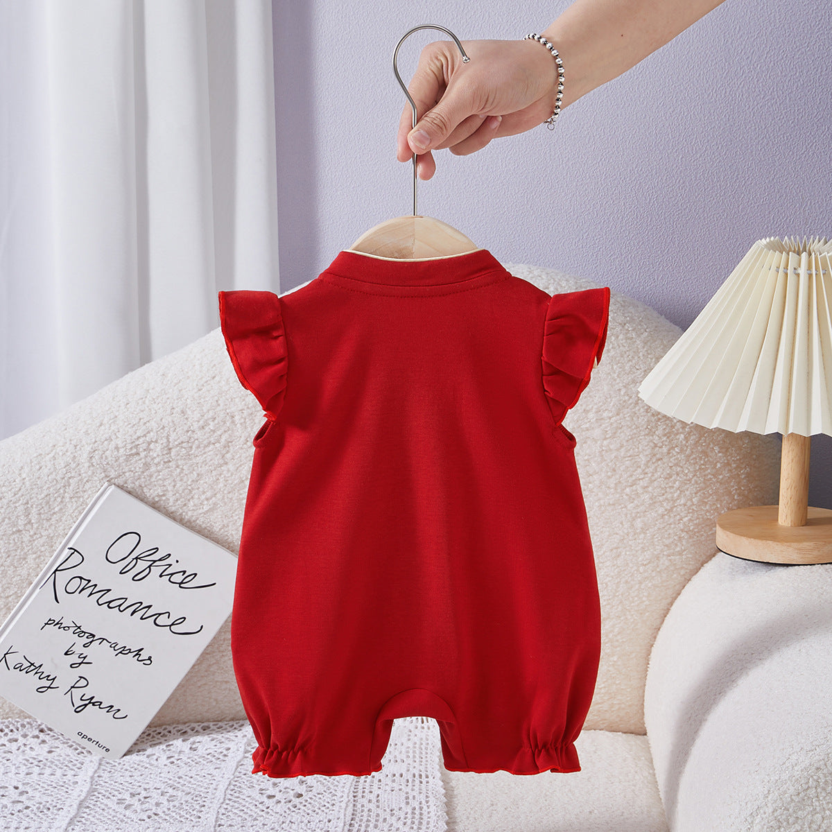 Clothes For Babies Summer Short-sleeved Jumpsuit National Jumpsuit, Climbing Suit