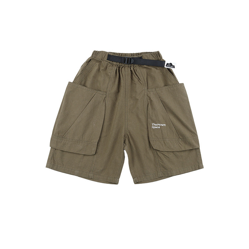 Children's Cotton Shorts Summer Outdoor Lightweight Breathable Knee Children's Pants