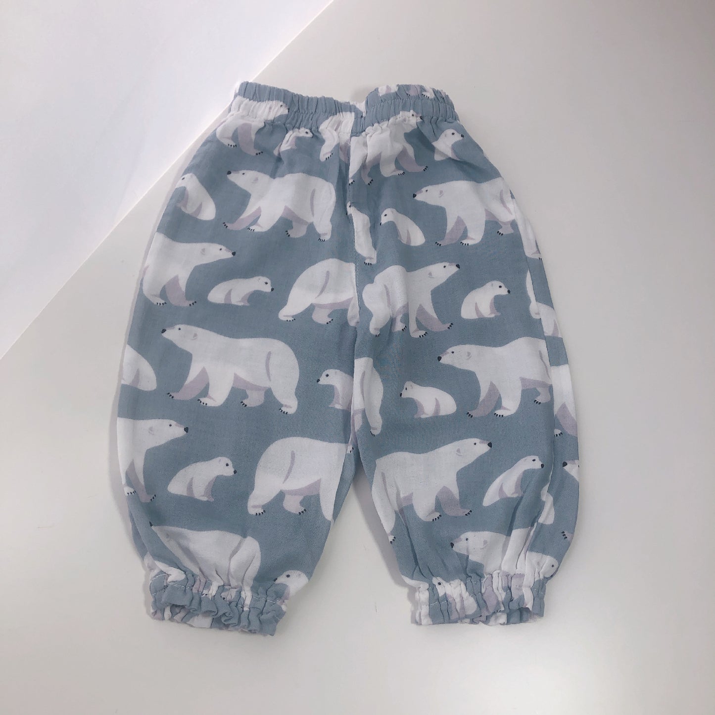 Thin Bamboo Cotton Outerwear Pajama Infant Breathable Children's Pants